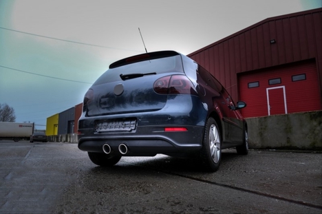 VOLKSWAGEN GOLF 5 MK5 2003-2009 IÇIN UYUMLU ARKA TAMPON R32